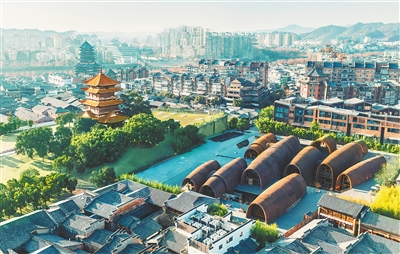 景德镇陶阳里历史文化街区。新华社发