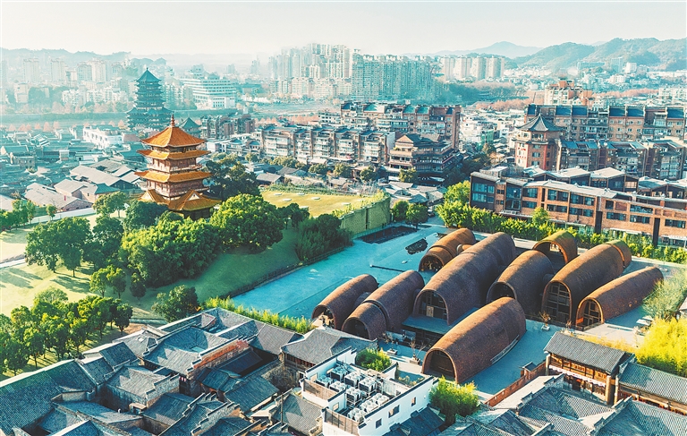 景德镇陶阳里历史文化街区。新华社发